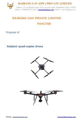 PX4C700 Proposal