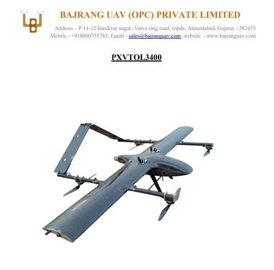 PXVTOL3400 Proposal